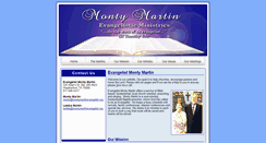 Desktop Screenshot of montymartinevangelist.org